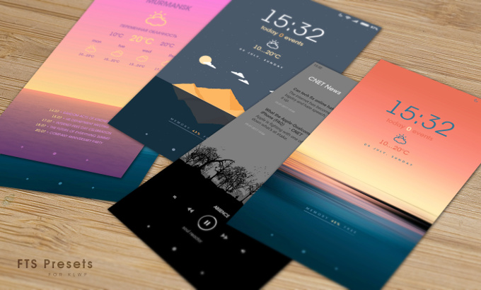 FTS presets for KLWP